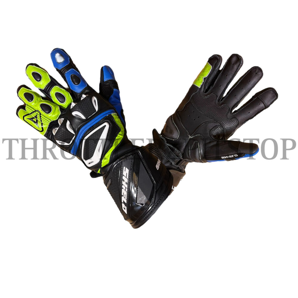 SHIELD VIPER FULL GUANTLET GLOVES 2.0 KNOX : BLACK/NEON