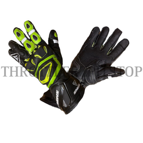 SHIELD X SERIES FULL GAUNTLET GLOVES BLACK-NEON (2)