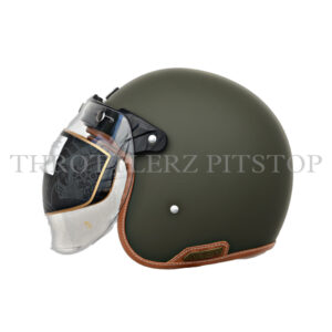 AXOR RETRO JET LEATHER MATTE BATTLE GREEN M 1UT1