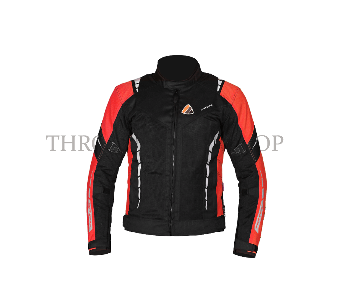 RR GEAR MASCULINE JACKET V1 BLACK RED