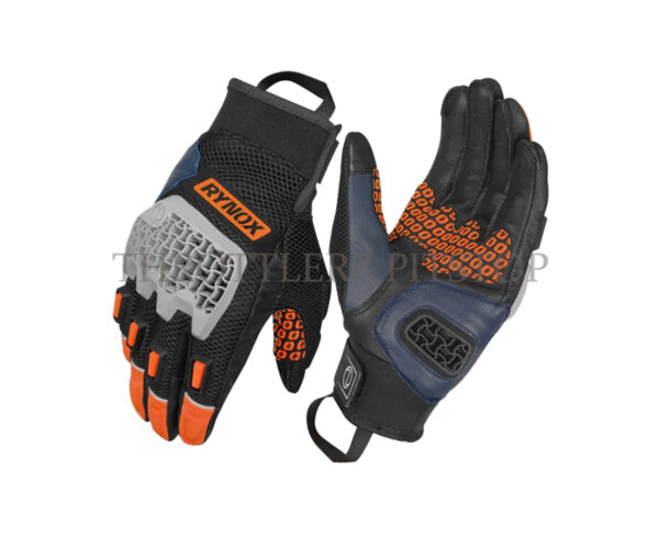 RYNOX GRAVEL GLOVES : ORANGE