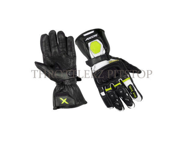 AXOR LYCAN GLOVES: BLACK NEON YELLOW