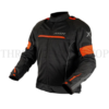 AXOR CRUISE 2 JACKET : BLACK- ORANGE