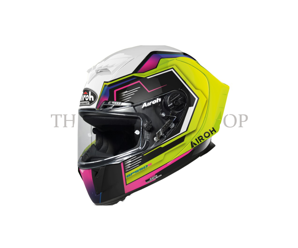 AIROH HELMET GP55RU54 GP550 S RUSH MULTICOLOR GLOSS