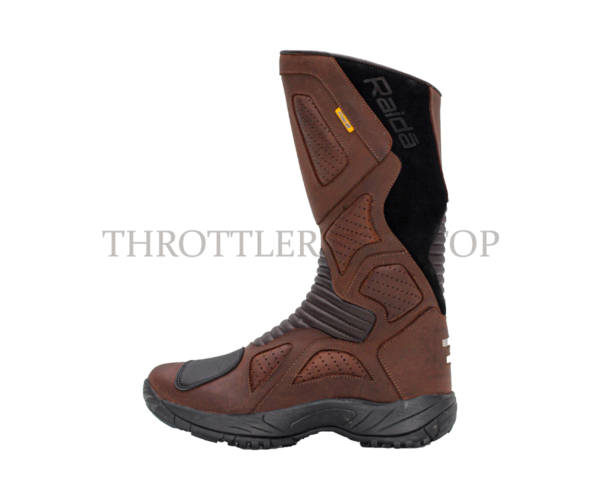 RAIDA EXPLORER MOTORCYCLE BOOT : BROWN - Image 2