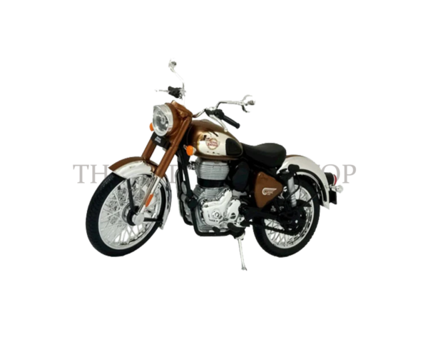 MAISTO ROYAL ENFIELD- CHROME BRONZE