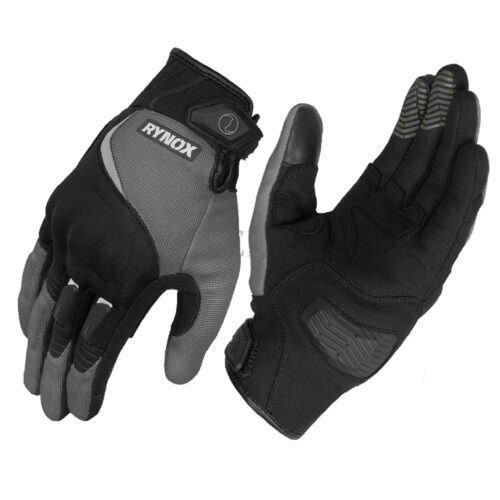 RYNOX HELIUM GT MOTORSPORT GLOVES GREY