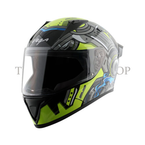 Bolt Superhero neon helmet1