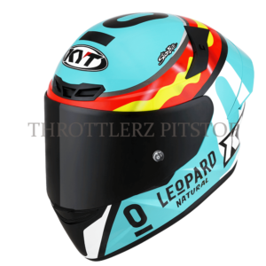 KYT TT-COURSE LEOPARD RELICA SPANIARD-JAUME MASIA