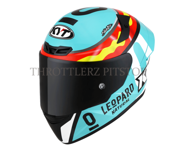 KYT TT-COURSE LEOPARD RELICA SPANIARD-JAUME MASIA