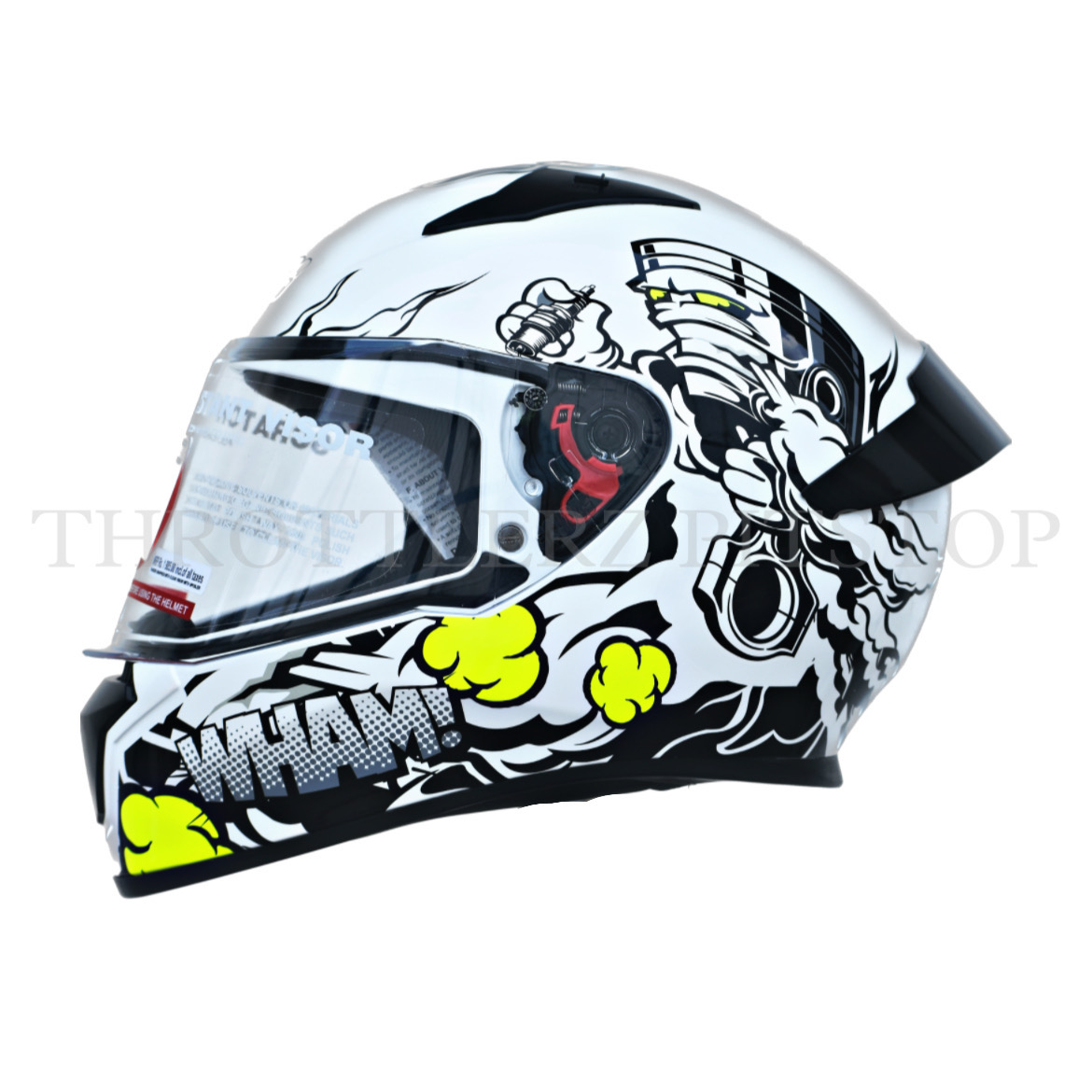 Casco Tipo Integral HS2 GLASS BLACK – KMMOTOSHN