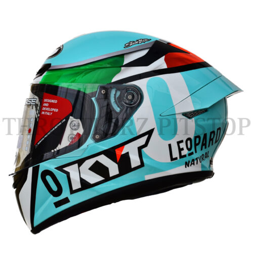 KYT TT COURSE LEOPARD REPLICA TRICOLORE DALLAPORTA