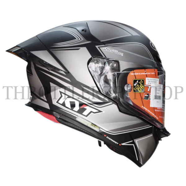 KYT TT REVO TOURIST MATT COOL GREY - Image 3