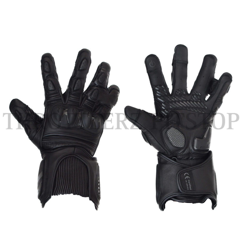 SOLACE SABRE CE GLOVES : BLACK - Image 4