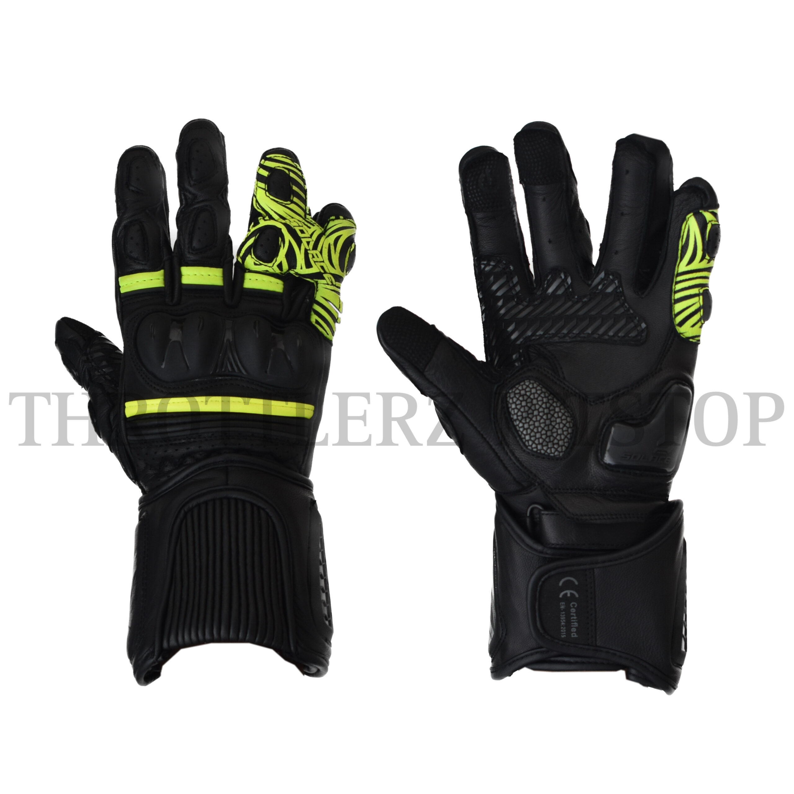 SOLACE SABRE CE GLOVES : NEON – Throttlerz-