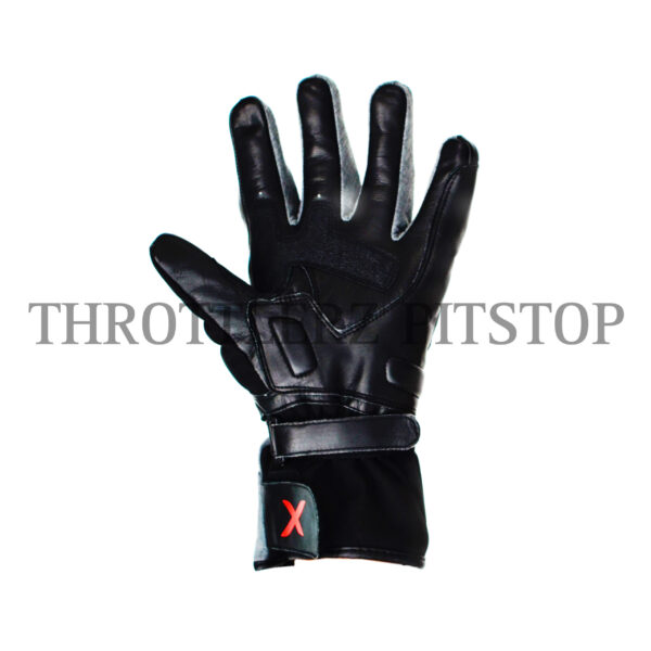 AXOR SELA WATERPROOF GLOVES : GREY RED - Image 2