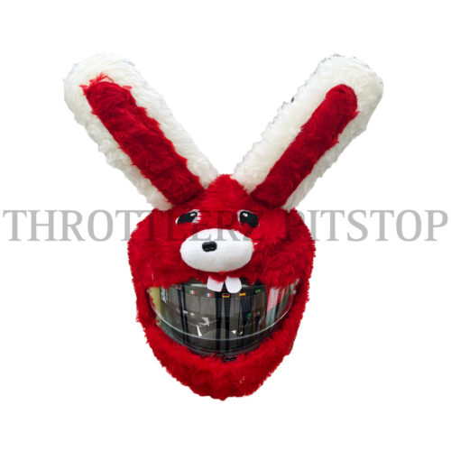 HELMET SKIN A1B- BUNNY RED WHITE