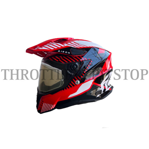 AIROH COMMANDER BOOSTER RED GLOSS
