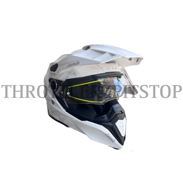 AIROH COMMANDER BOOSTER WHITE GLOSS - Image 3