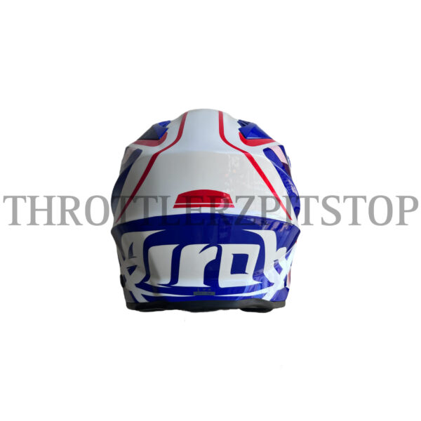 AIROH COMMANDER BOOSTER WHITE/BLUE GLOSS  (L) - Image 5