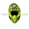 MX437 FAST EVO CRUSHER MATT BLACK HI VIS YELLOW - Image 2