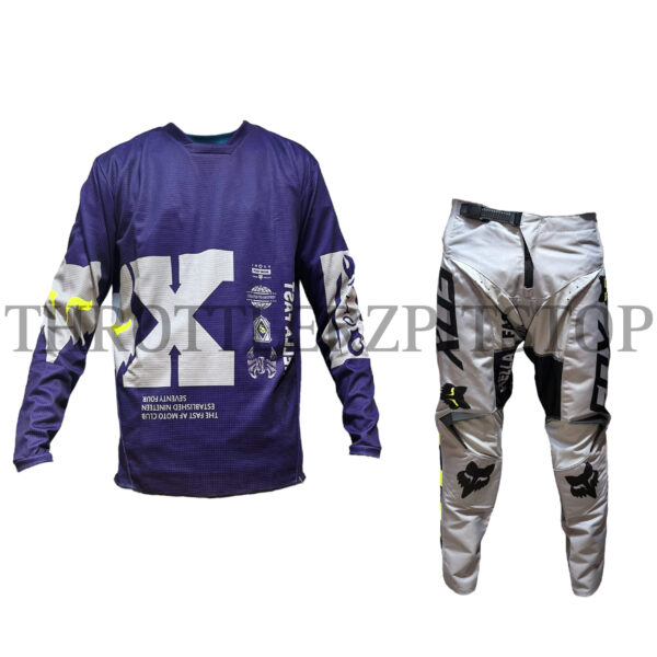 FOX  180 JERSEY : PURPLE/NEON