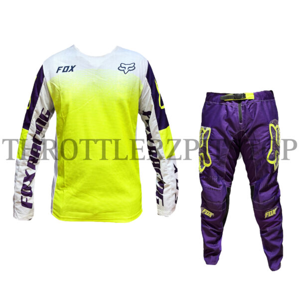 FOX  360 JERSEY :NEON/VIOLET