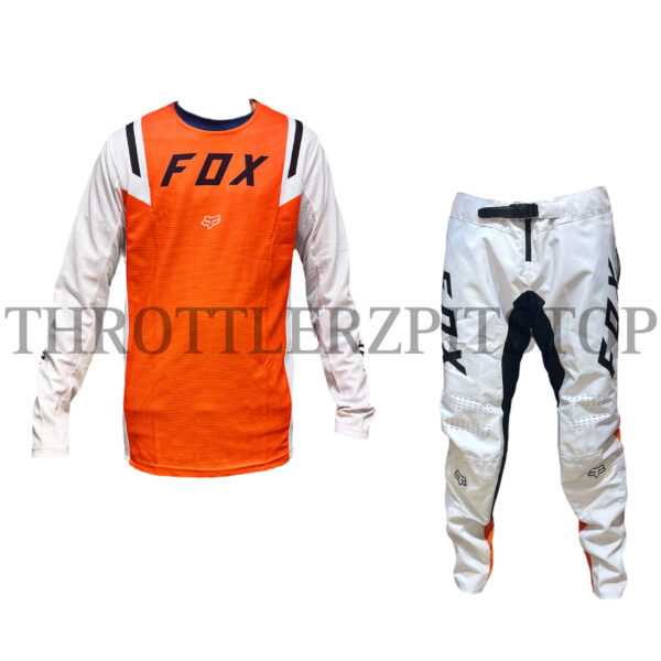 FOX  360 JERSEY :ORANGE/ WHITE