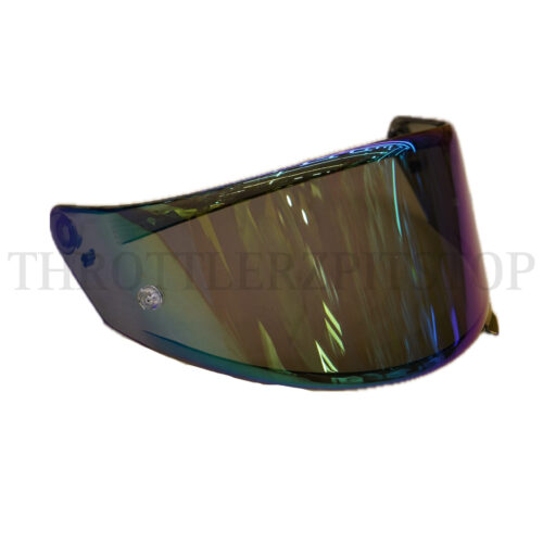 KYT NZ-RACE VISOR _ IRIDIUM RAINBOW