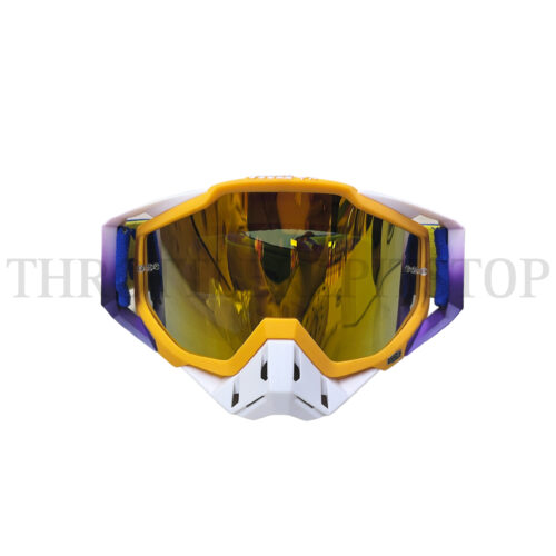 YELLOW_WHITE WITH GOLD VISOR