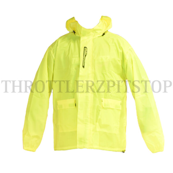 RYNOX H2GO PRO 3 RAIN JACKET : NEON