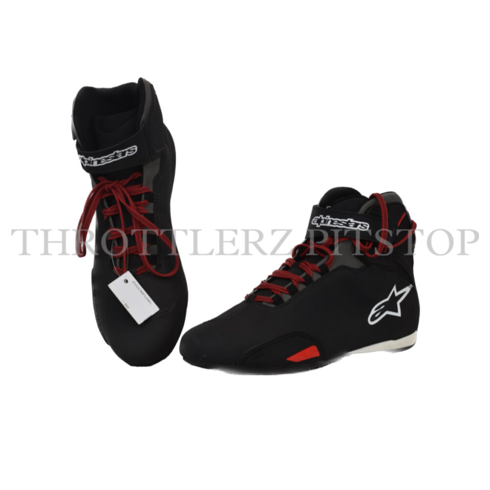 ALPINESTARS SEKTOR BOOTS:BLACK RED