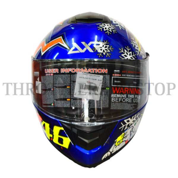 AXR ALPHA 701 SOLAR : BLUE - Image 2