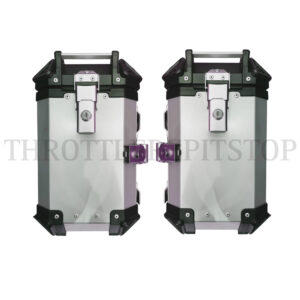 JB RACING SIDE PANNIERS 37 L: SILVER