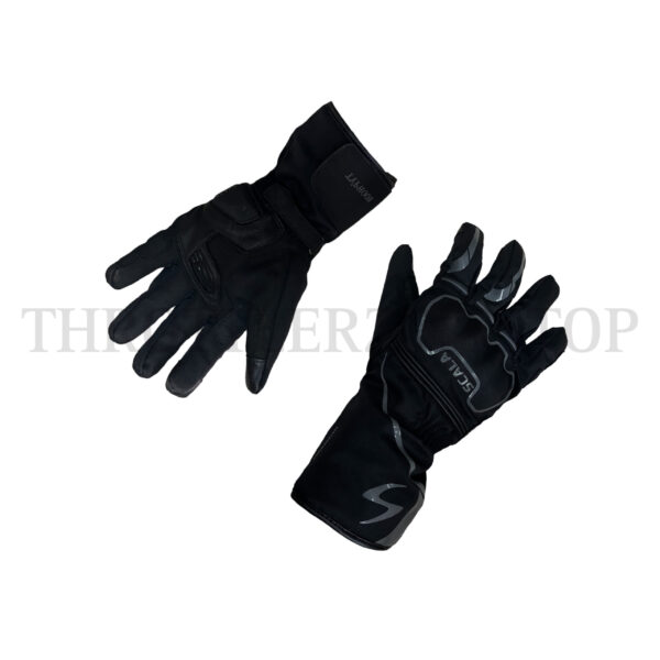 SCALA TYPHOON GLOVES : BLACK