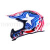 KYT STRIKE EAGLE- PATRIOT BLUE / RED