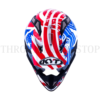 KYT STRIKE EAGLE- PATRIOT BLUE / RED - Image 2