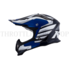 KYT STRIKE EAGLE-WHITE WINGS BLUE