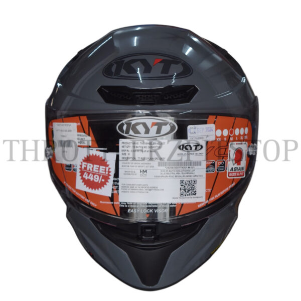 KYT TT REVO GRL GREY - Image 2