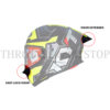 KYT TT REVO GRL GREY - Image 5