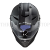 LS2 MX436 PIONER || SOLIDE MATT BLACK - Image 2