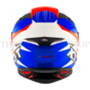 KYT TT REVO GEAR BLUE/RED - Image 4