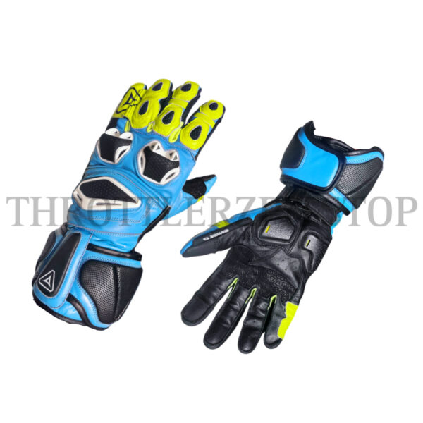 SHIELD VIPER FULL GUANTLET  2.O GLOVE  : BLUE/NEON