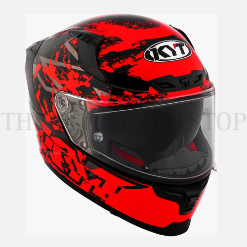 KYT STRIKER 2V NEUTRON RED - Image 3