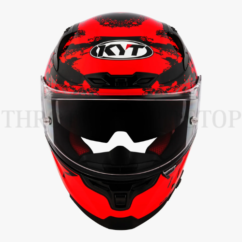 KYT STRIKER 2V NEUTRON RED - Image 2