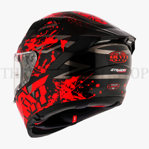 KYT STRIKER 2V NEUTRON RED - Image 4