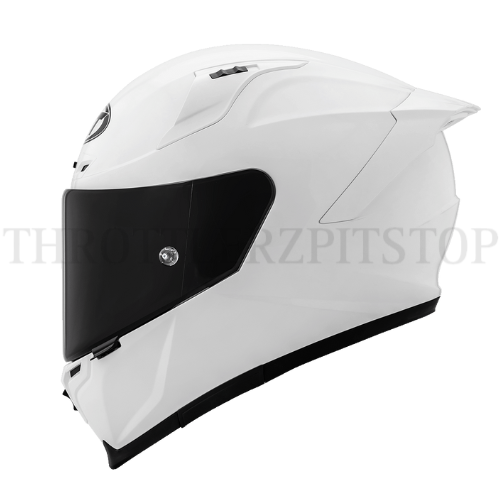 KYT STRIKER 2V PLAIN WHITE
