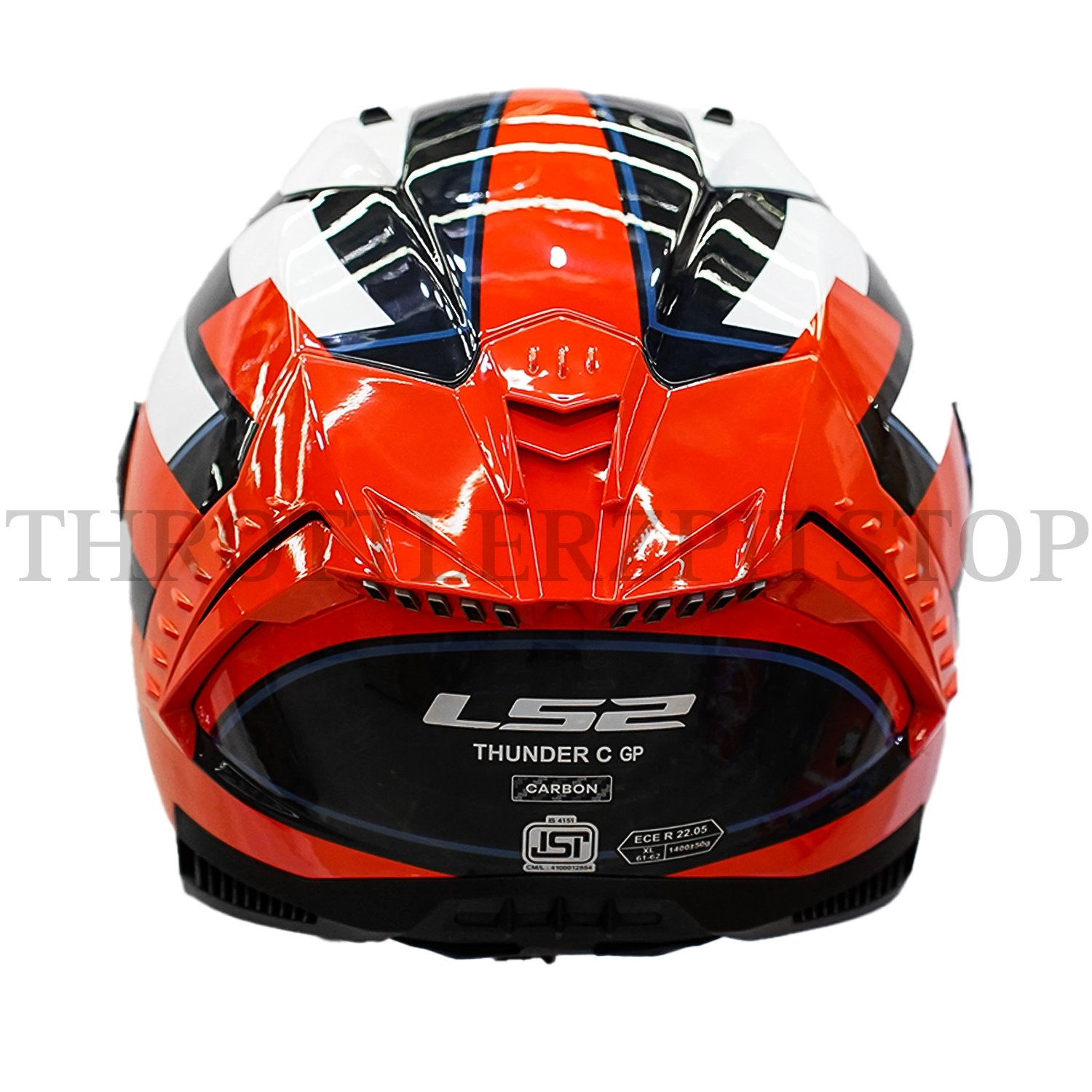 LS2 FF805 THUNDER C GP (FIM) ALLIANCE RED BLUE WHITE - Image 4
