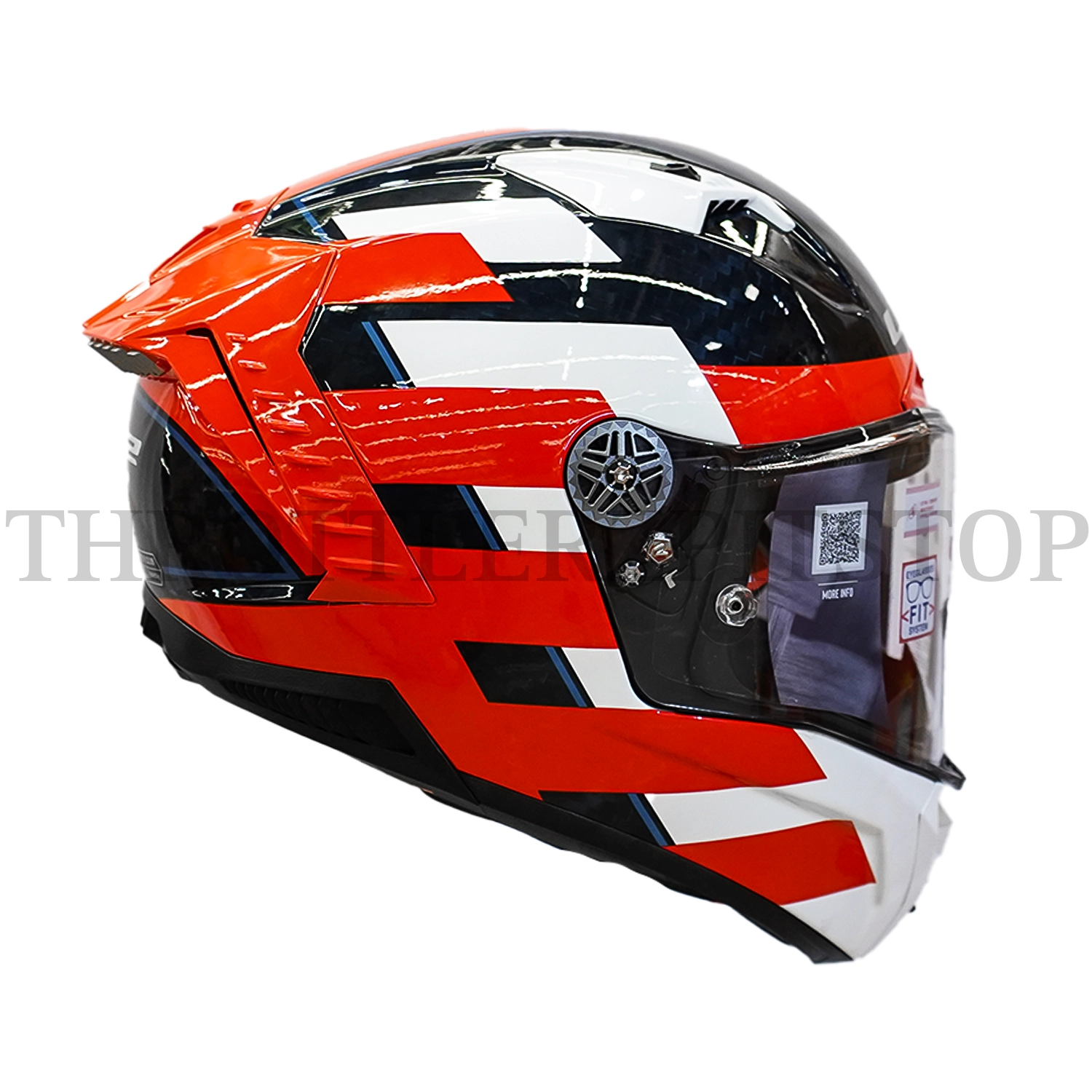 LS2 FF805 THUNDER C GP (FIM) ALLIANCE RED BLUE WHITE - Image 3