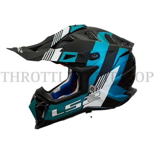 LS2 MX700 SUBVERTER MAX MATT BLACK TURQUPSIE
